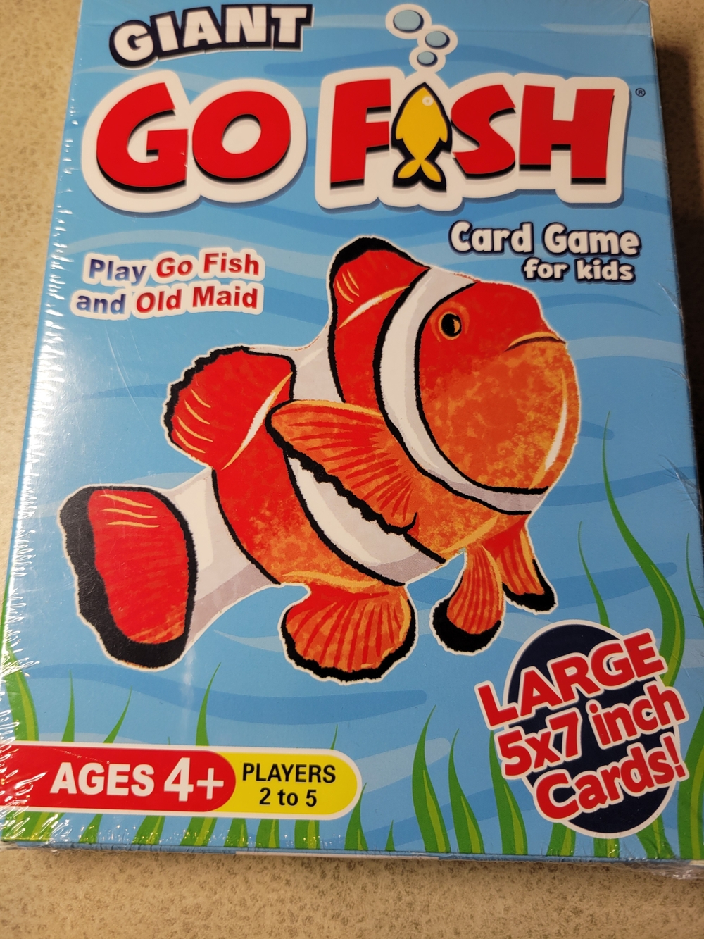 Giant Go Fish Game for Kids